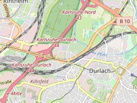 Pension auf Karte