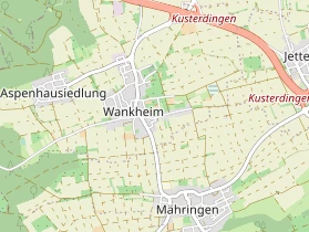 Pension auf Karte