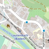 Pension auf Karte