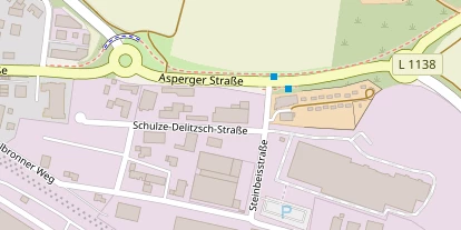 Pension auf Satellitenbild
