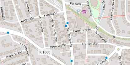 Pension auf Satellitenbild