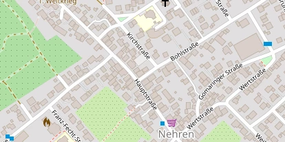 Pension auf Satellitenbild
