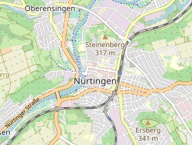 Pension auf Karte