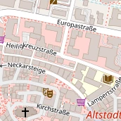 Pension auf Karte