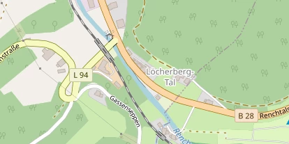 Pension auf Satellitenbild