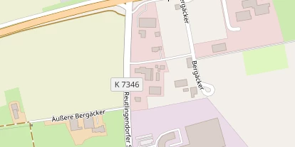 Pension auf Satellitenbild