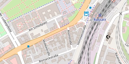 Pension auf Satellitenbild