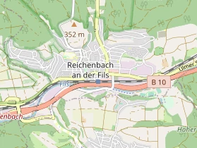 Pension auf Karte