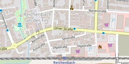 Pension auf Satellitenbild