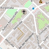 Pension auf Karte