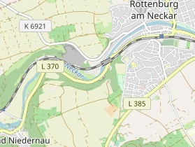 Pension auf Karte