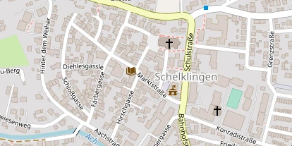 Pension auf Satellitenbild