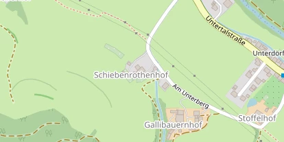 Pension auf Satellitenbild
