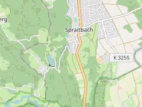 Pension auf Karte
