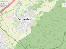 Pension auf Karte
