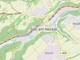 Pension auf Karte