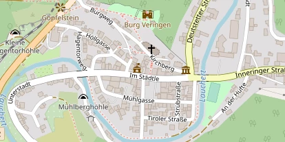 Pension auf Satellitenbild
