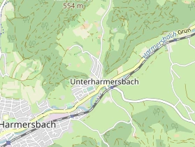 Pension auf Karte
