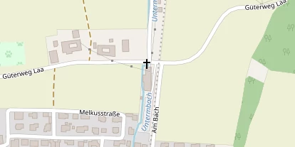 Pension auf Satellitenbild