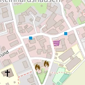 Pension auf Karte