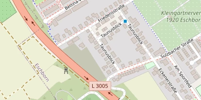 Pension auf Satellitenbild