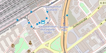 Pension auf Satellitenbild