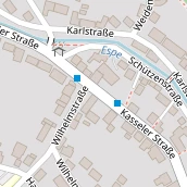 Pension auf Karte