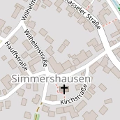Pension auf Karte