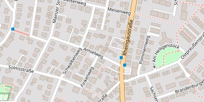 Pension auf Satellitenbild