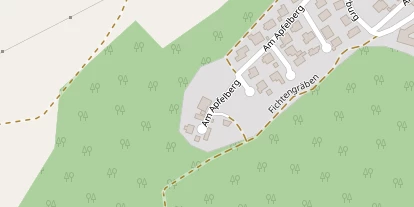 Pension auf Satellitenbild