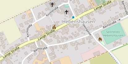 Pension auf Satellitenbild
