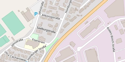 Pension auf Satellitenbild