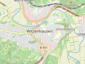 Pension auf Karte