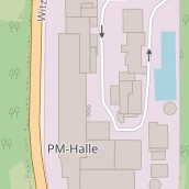 Pension auf Karte