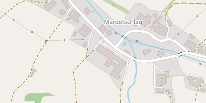 Pension auf Satellitenbild