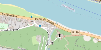Pension auf Satellitenbild