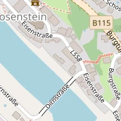 Pension auf Karte