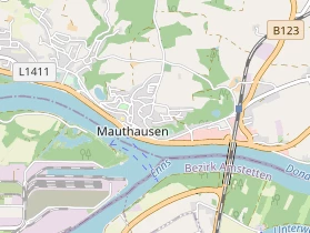 Pension auf Karte
