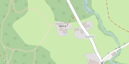 Pension auf Satellitenbild