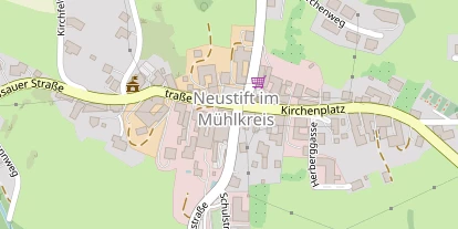 Pension auf Satellitenbild