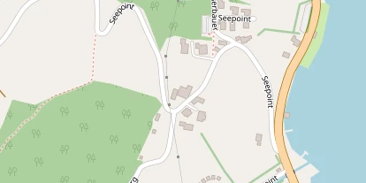 Pension auf Satellitenbild