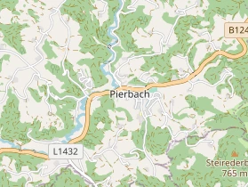 Pension auf Karte
