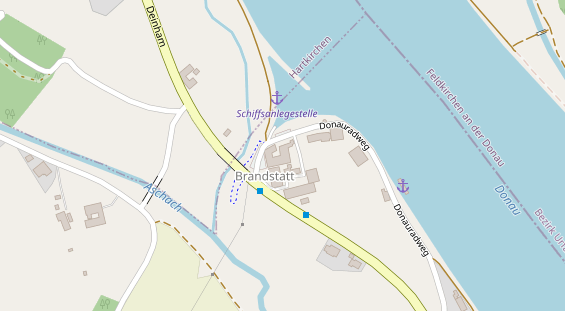 Pension auf Satellitenbild