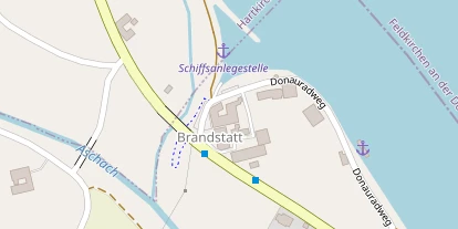 Pension auf Satellitenbild