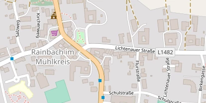 Pension auf Satellitenbild