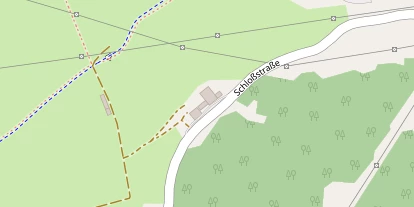 Pension auf Satellitenbild