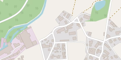 Pension auf Satellitenbild