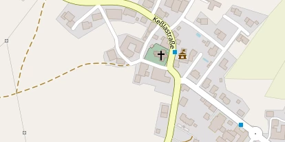 Pension auf Satellitenbild