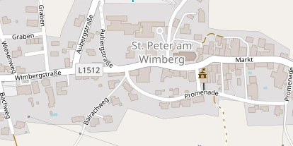 Pension auf Satellitenbild