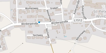 Pension auf Satellitenbild